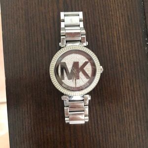 Silver Michael Kors MK women’s watch